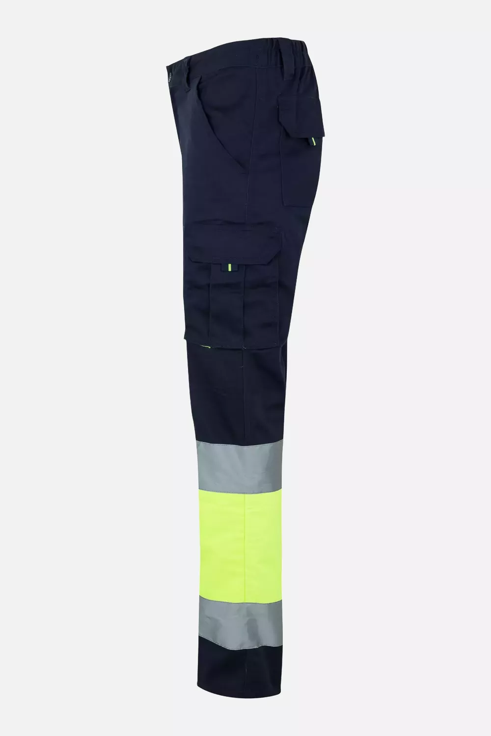 Velilla 303002S-61-20-2, High-Vis Work Trousers, Size 4XL/5XL, Navy Blue/Hi-Vis Yellow, image 5