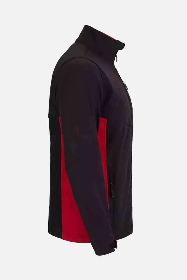 Velilla 106004-00-12, Work Jacket, Black/Red, image 5, gallery thumbnail