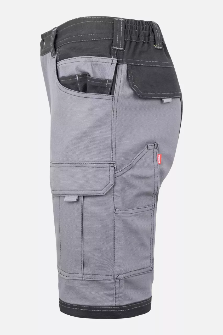 Velilla 103029S-08-00, Work Shorts, Grey/Black, image 2, gallery thumbnail