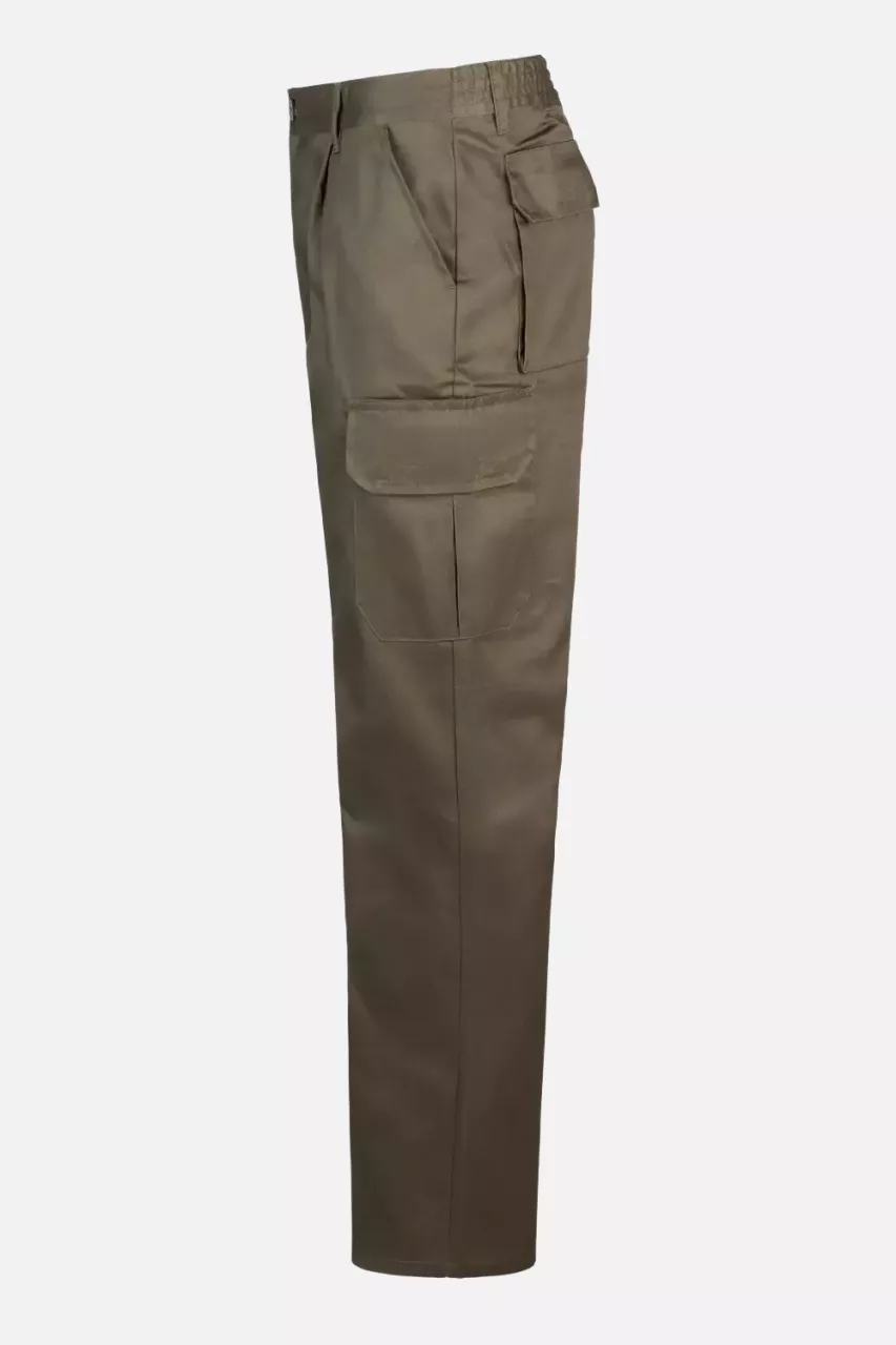 Velilla 345-03, Work Trousers, Khaki Green, image 3, gallery thumbnail