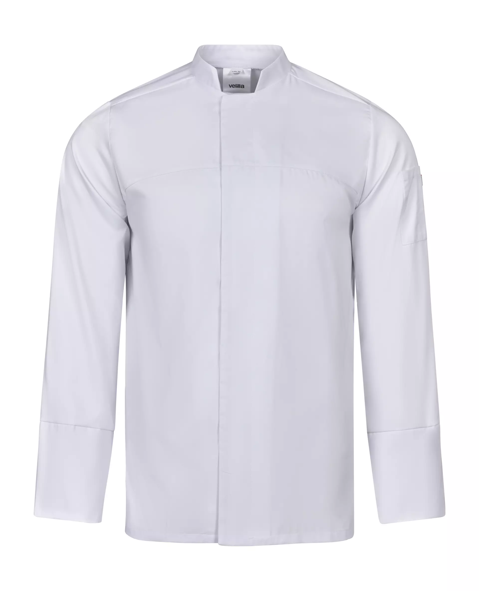 Velilla 405208-07, Long Sleeved Chef Jacket, White
