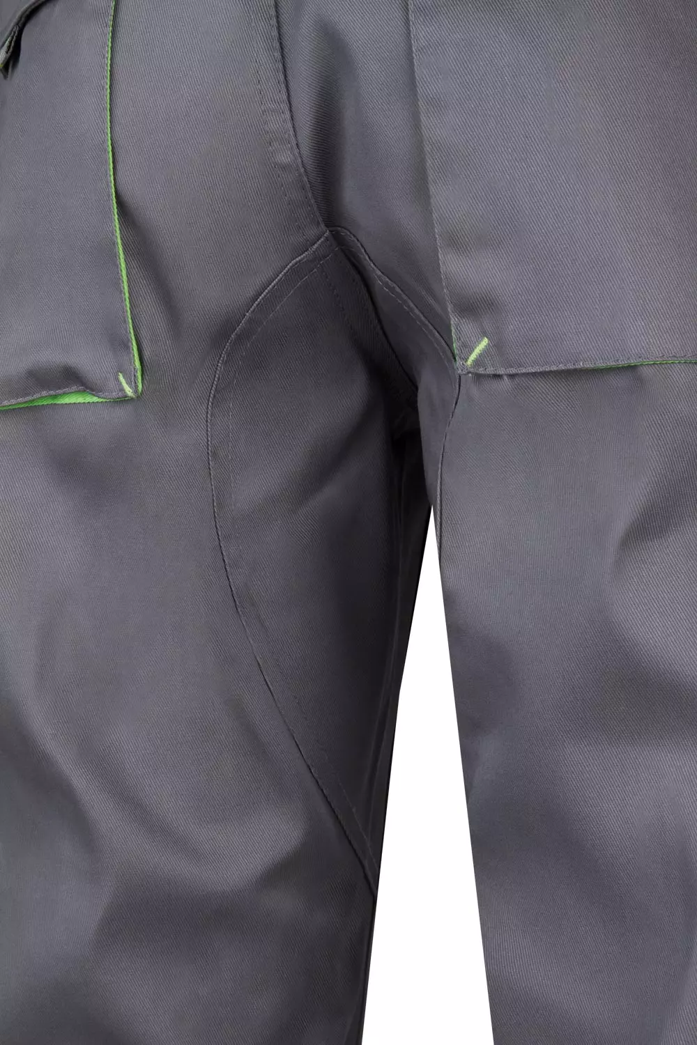 Velilla 103004-08-25, Work Trousers, Grey/Lime Green, image 3
