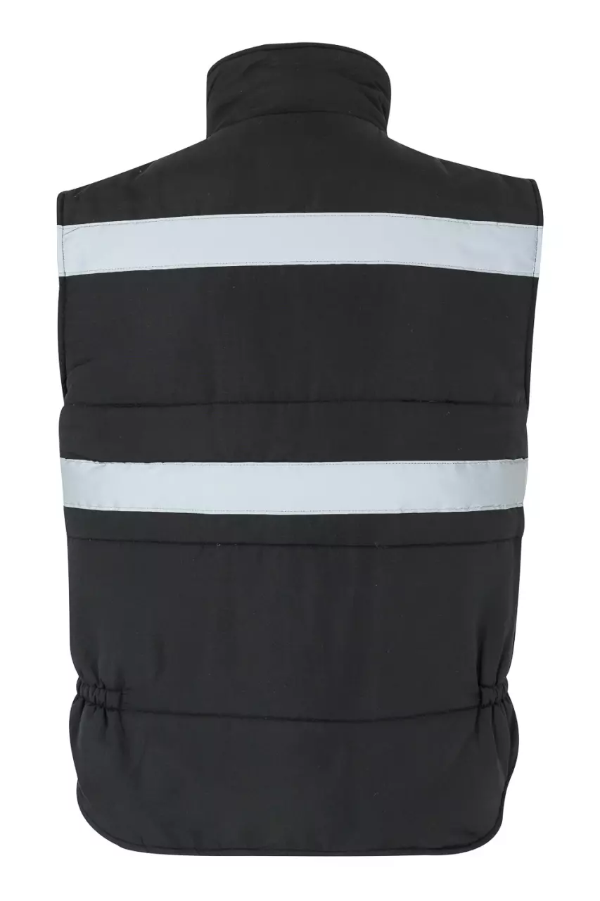 Velilla 205904-00, Padded Work Vest, Black, image 2, gallery thumbnail