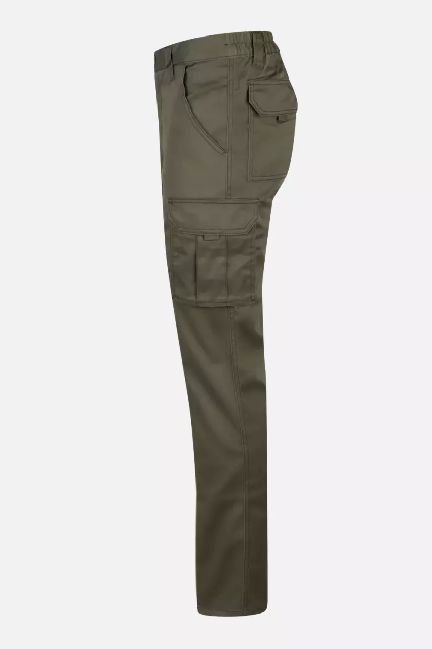 Velilla 103002S-03, Work Trousers, Khaki Green, image 4, gallery thumbnail