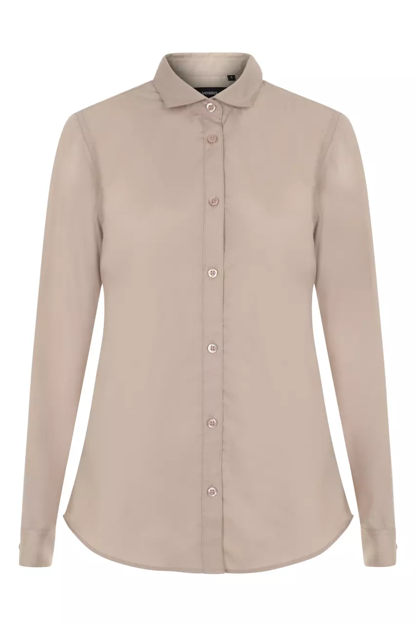 Velilla 405011-47, Long Sleeved Work Shirt, Light Beige