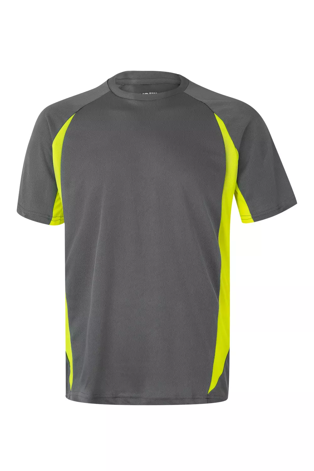Velilla 105501-08-20, Arbeits-T-Shirt, Grau/Warngelb, image 1