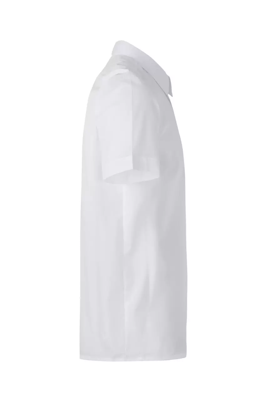 Velilla 531-07, Short-Sleeved Work Shirt, White, image 3, gallery thumbnail