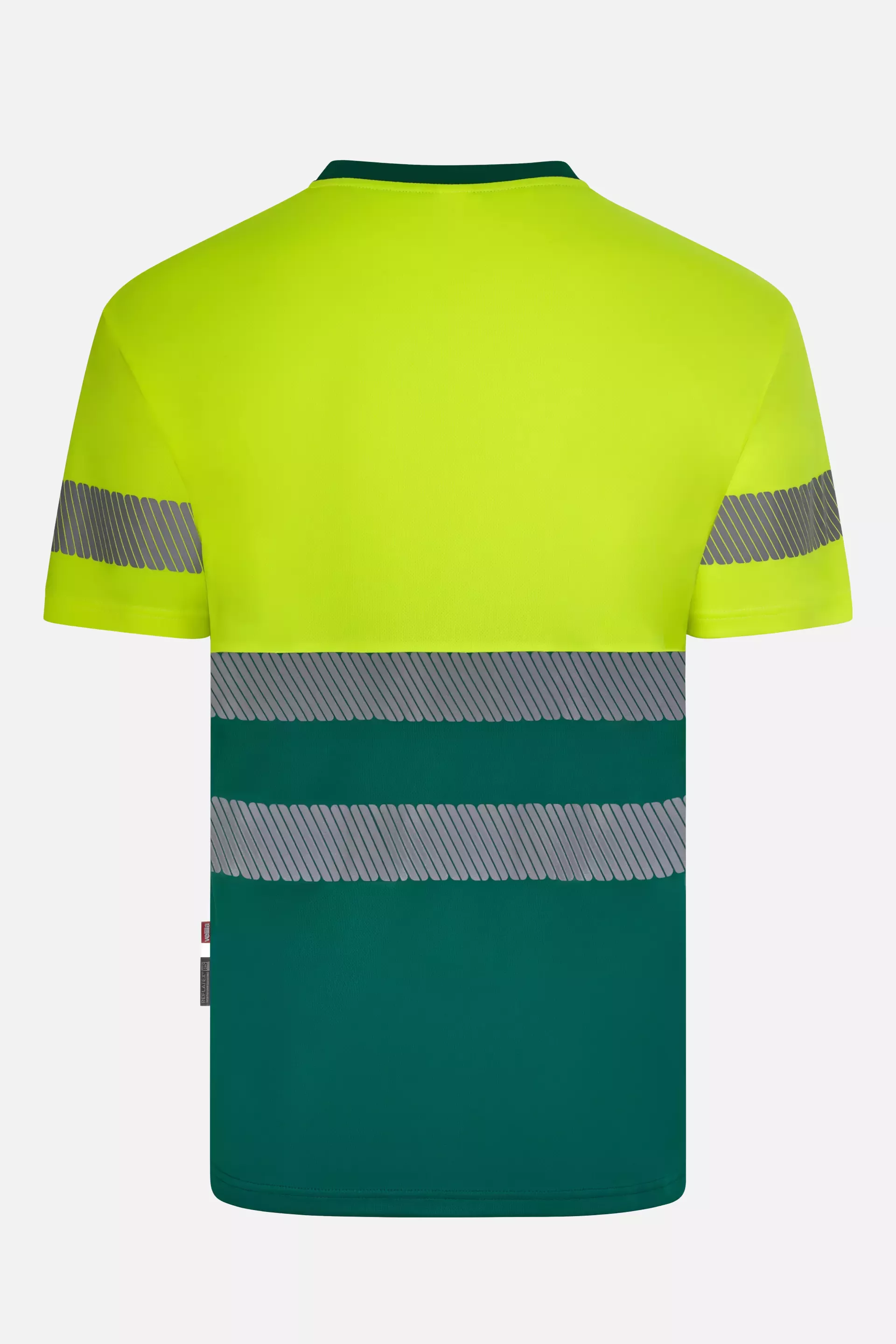 Velilla 305633-02-20-2, High-Vis T-Shirt, Size 4XL/5XL, Green/Hi-Vis Yellow, image 3