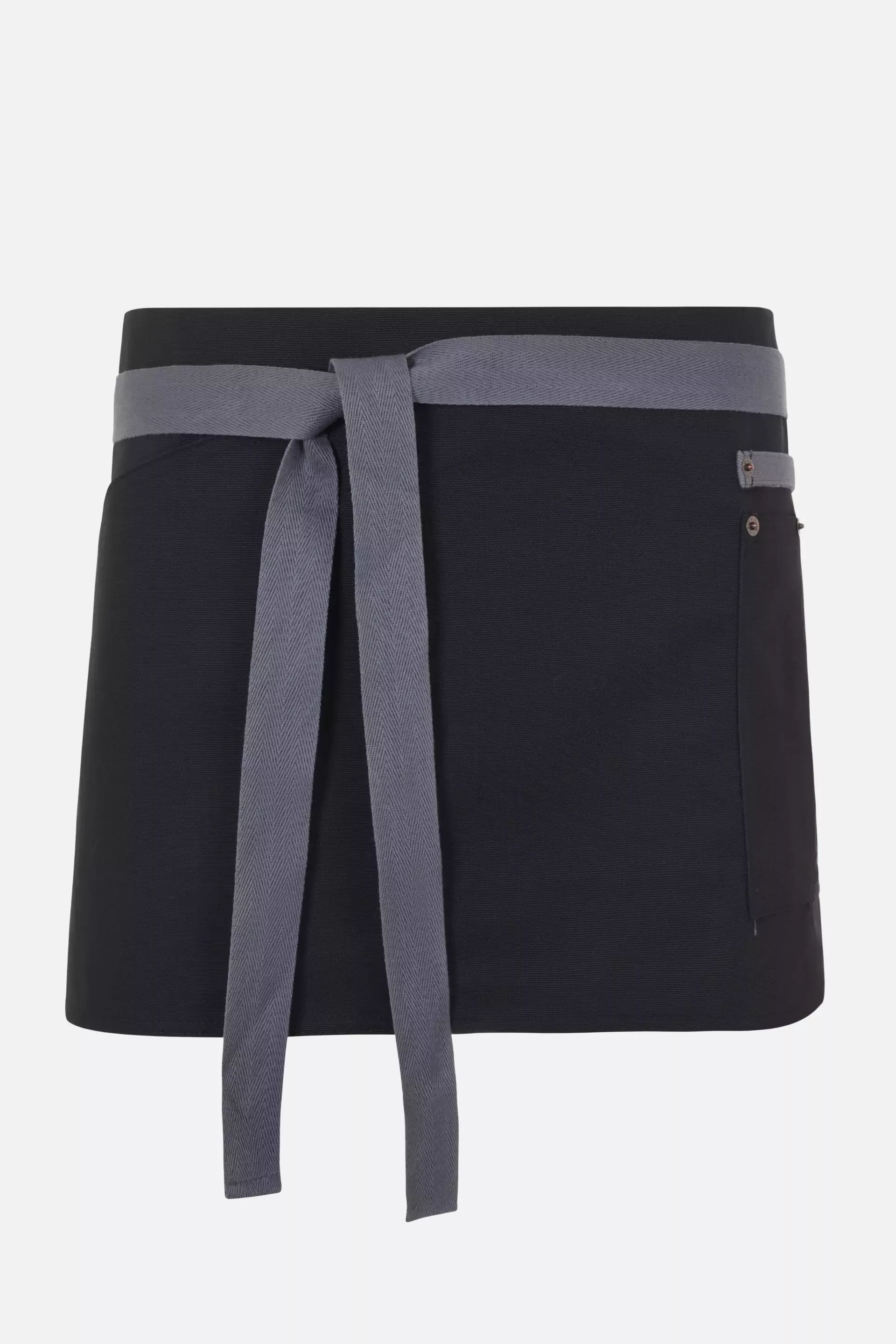 Velilla 404221B-00-08, Work Apron, Black/Grey, image 2
