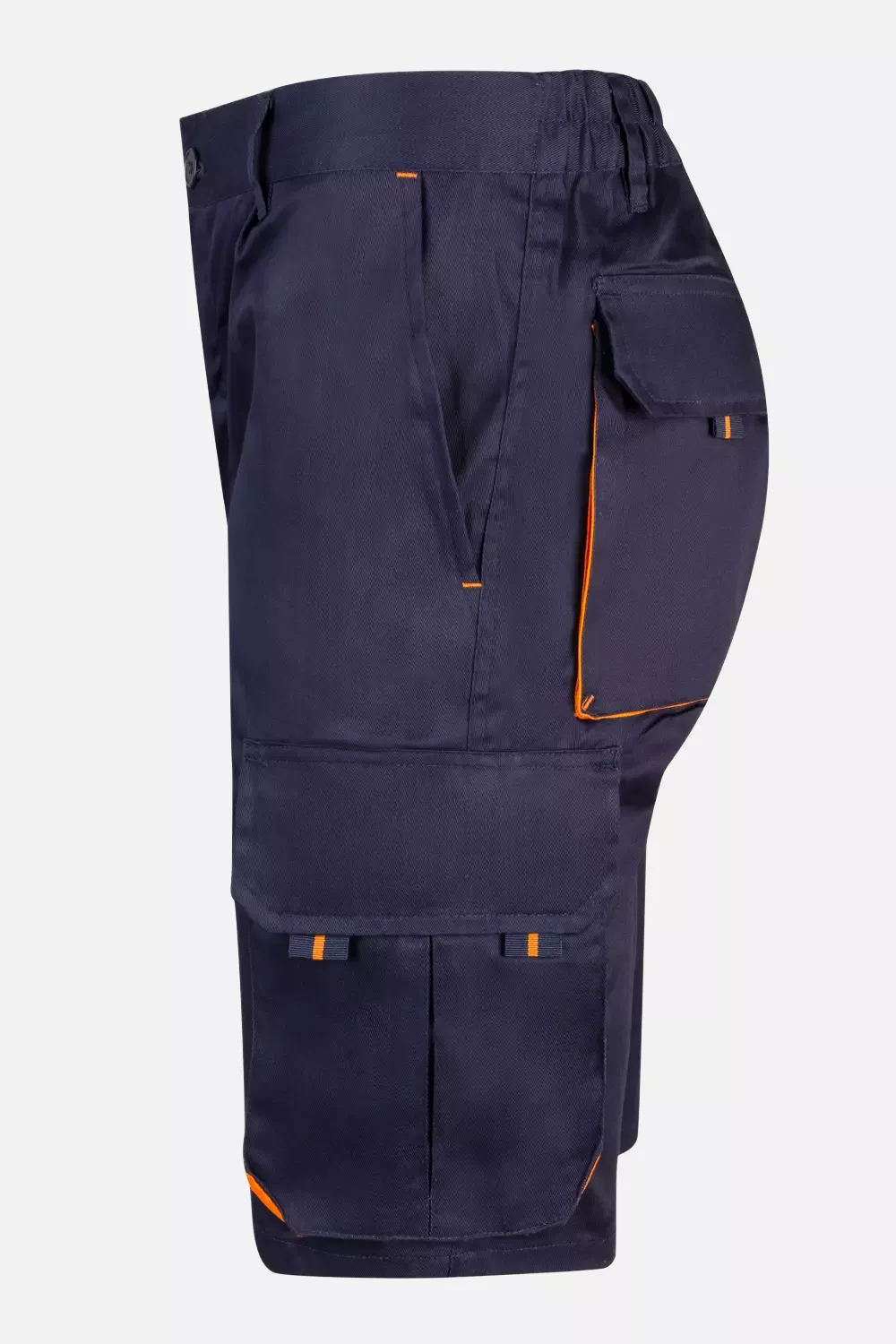 Velilla 103007-01-16, Work Shorts, Marine Blue/Orange, image 4