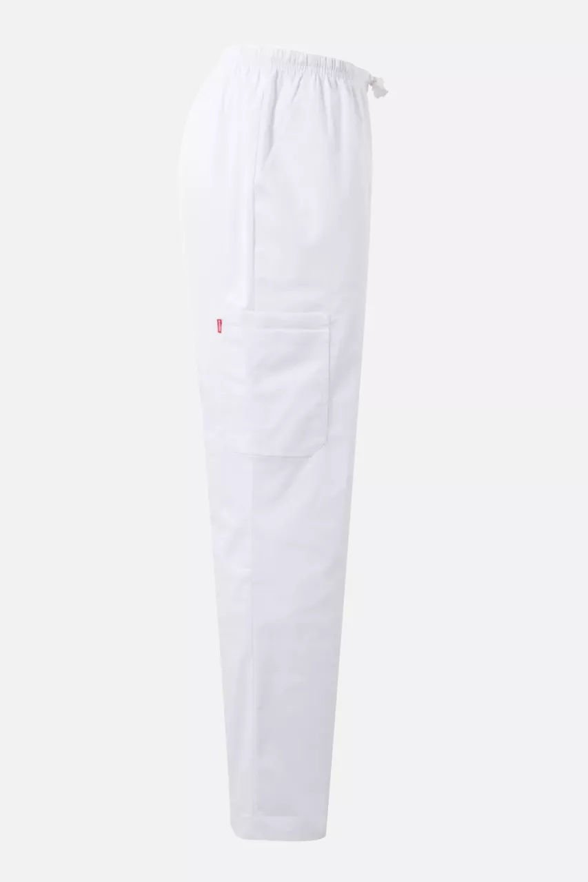 Velilla 533006S-07, Work Trousers, White, image 4, gallery thumbnail