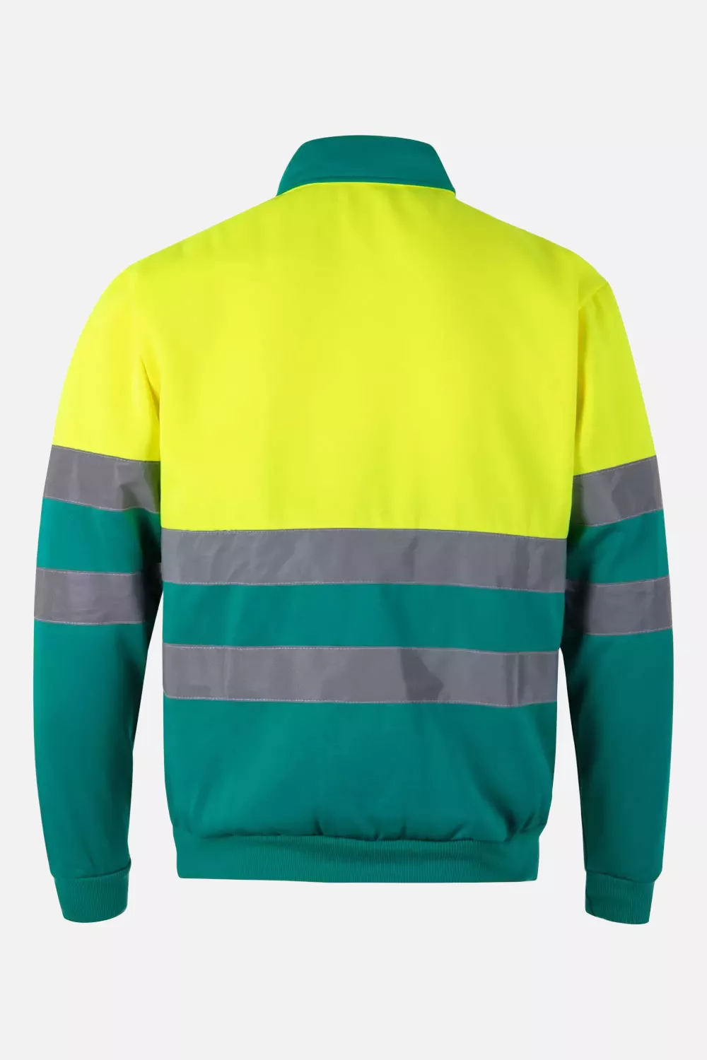 Velilla 305701-02-20-2, Warnschutz-Sweatshirt, Größe 4XL/5XL, Grün/Warngelb, image 2