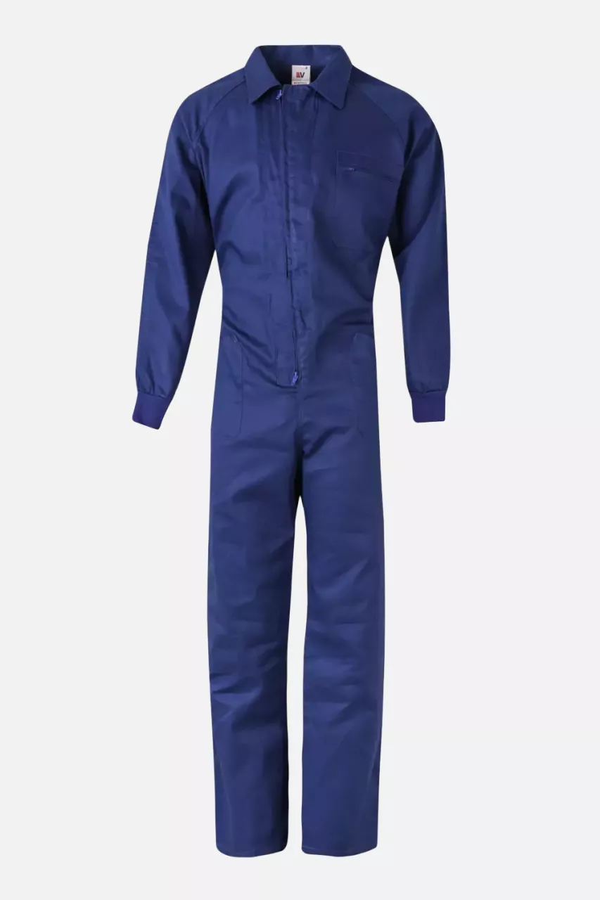 Velilla 208-09, Work Overall, Royal Blue, image 1, gallery thumbnail