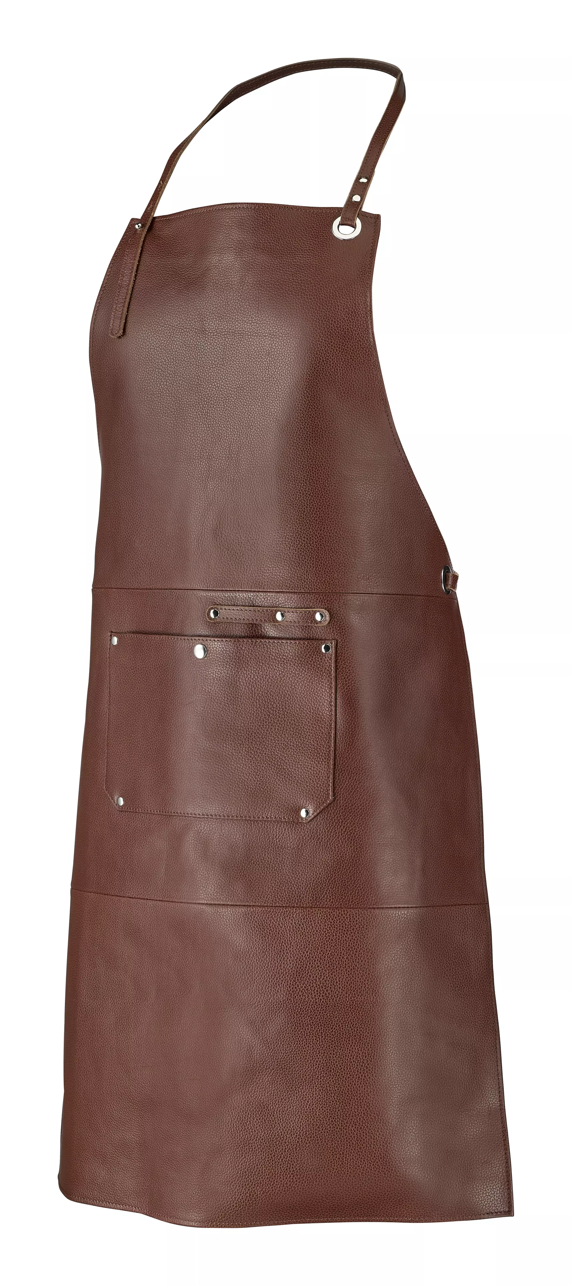 LaFont 9CRM-BN, Corium Läderförkläde, 87 x 56 cm, brun, image 1