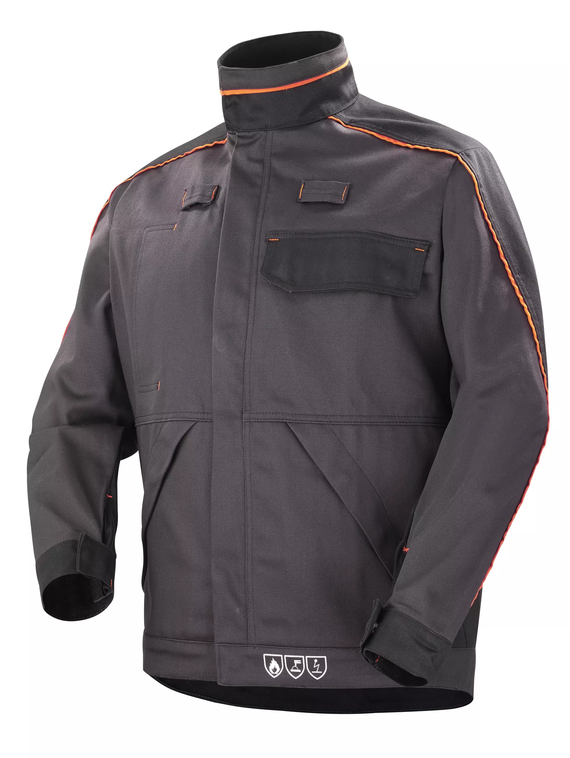 Cepovett 92238596-HAC-HKQ, Konekt 2 Stand-Up Collar Jacket, Anthracite/Black, image 1