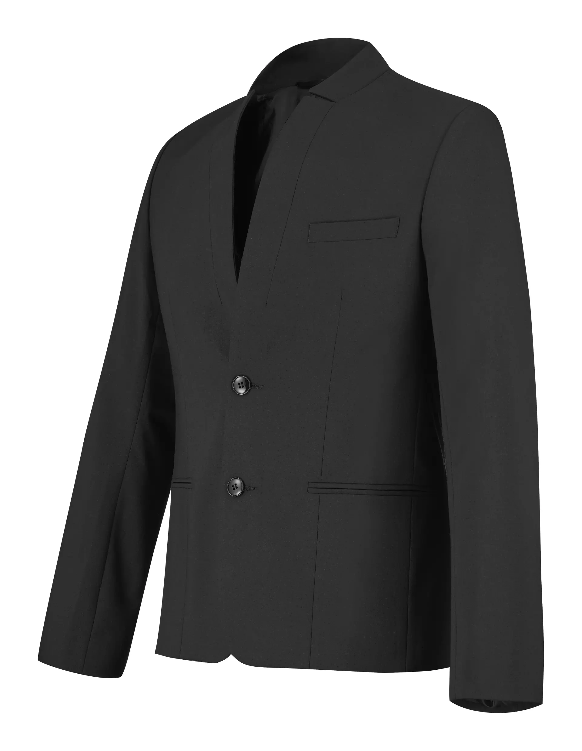 LaFont 2TCC-LUC-GVQ, Toccata Blazer with Standing Collar, Black, image 1