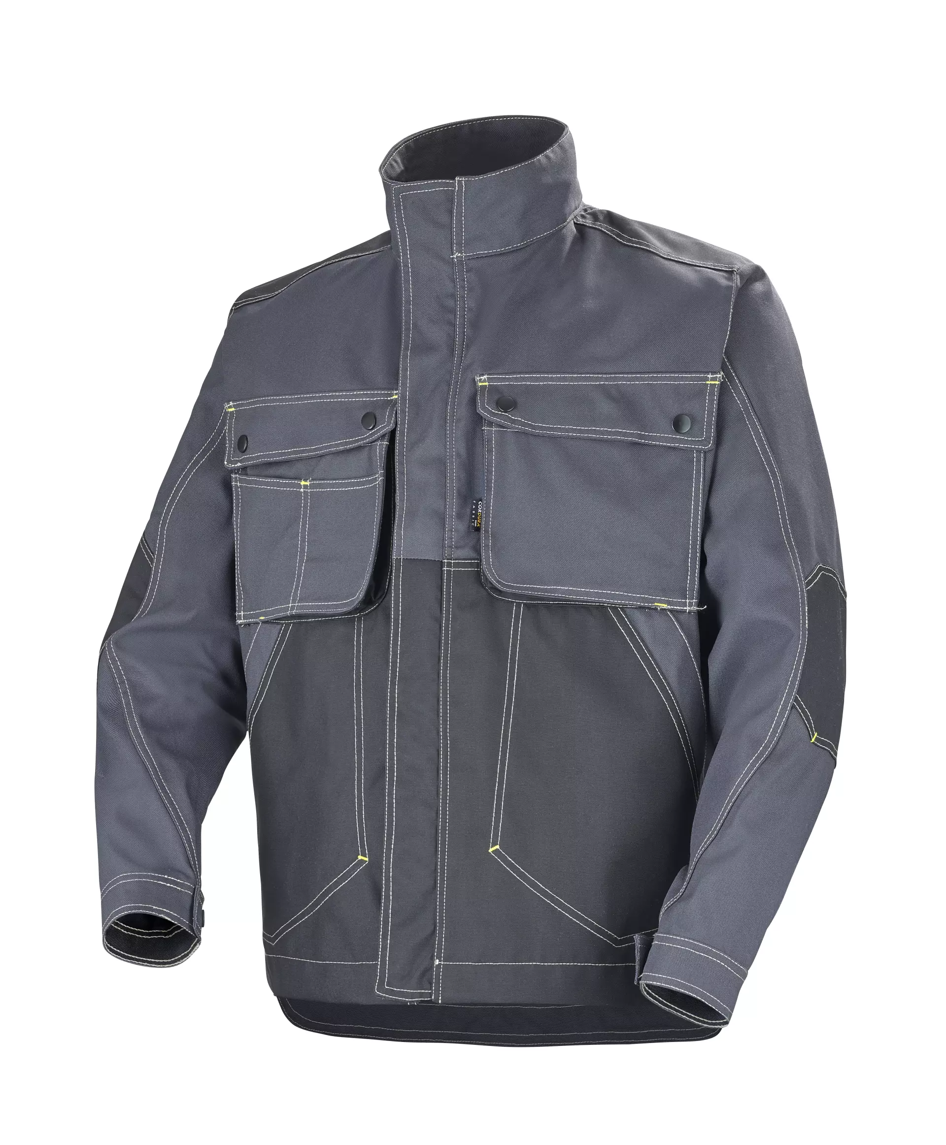 Cepovett 92509883-HAC-HCQ, Craft Worker Stand Collar Jacket, Anthracite/Black