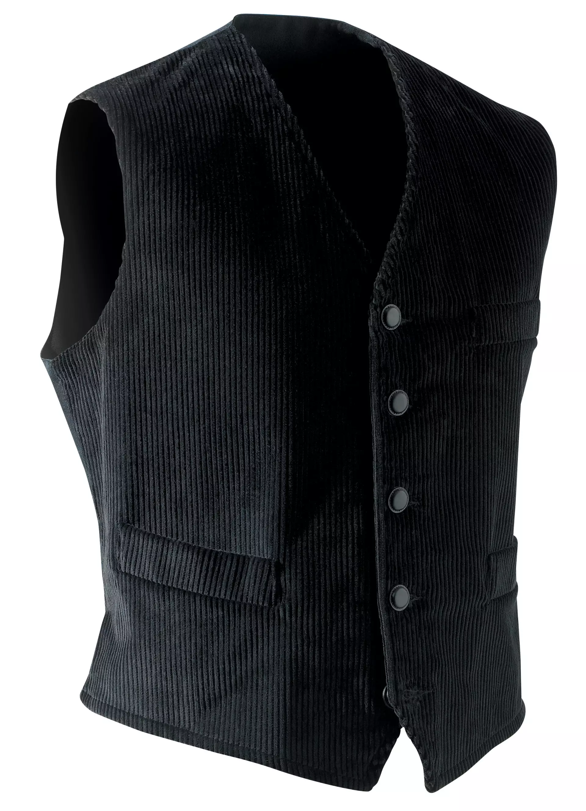 LaFont 960VC9-LUC-GWQ, Denis Corduroy Vest, Black, image 1