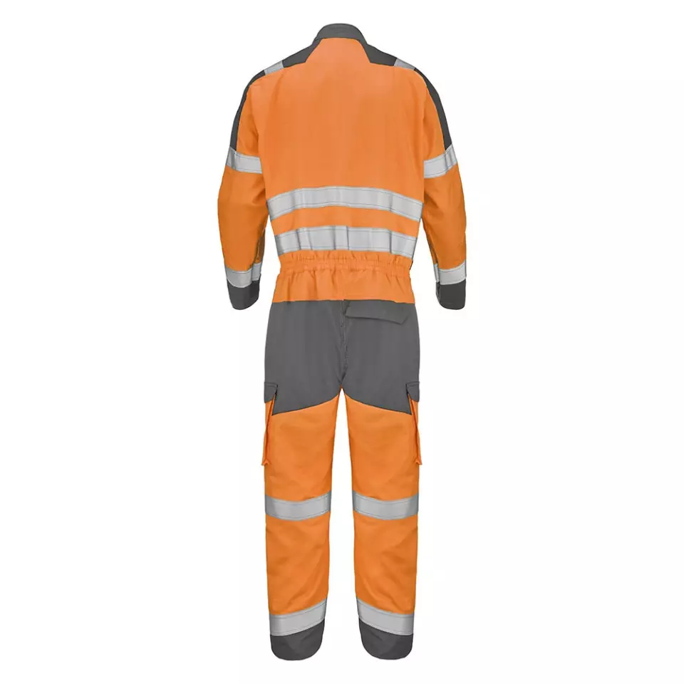 Cepovett 9J728505-XVR-HTC, Condor Hi-Vis Coverall, Fluo Orange/Anthracite, image 2, gallery thumbnail