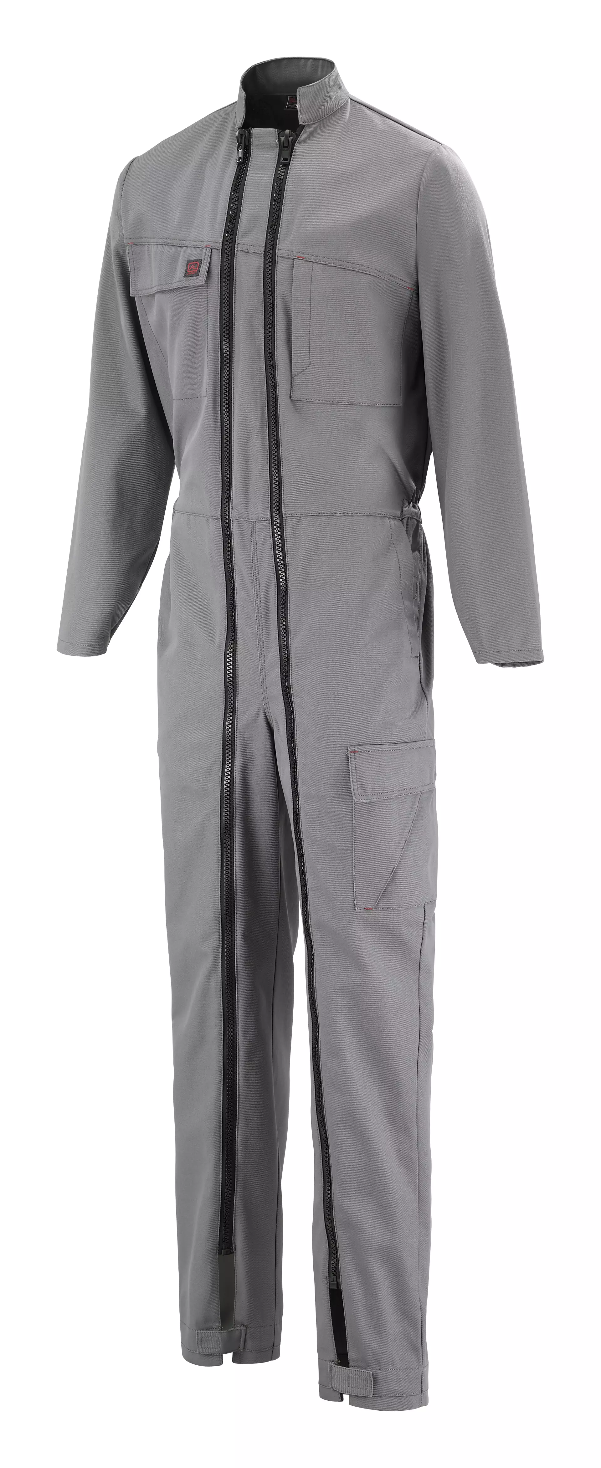 LaFont 5MIHUP-DQZ-GON, Pyrop Mandarin Collar Coverall, Mineral Grey, image 1