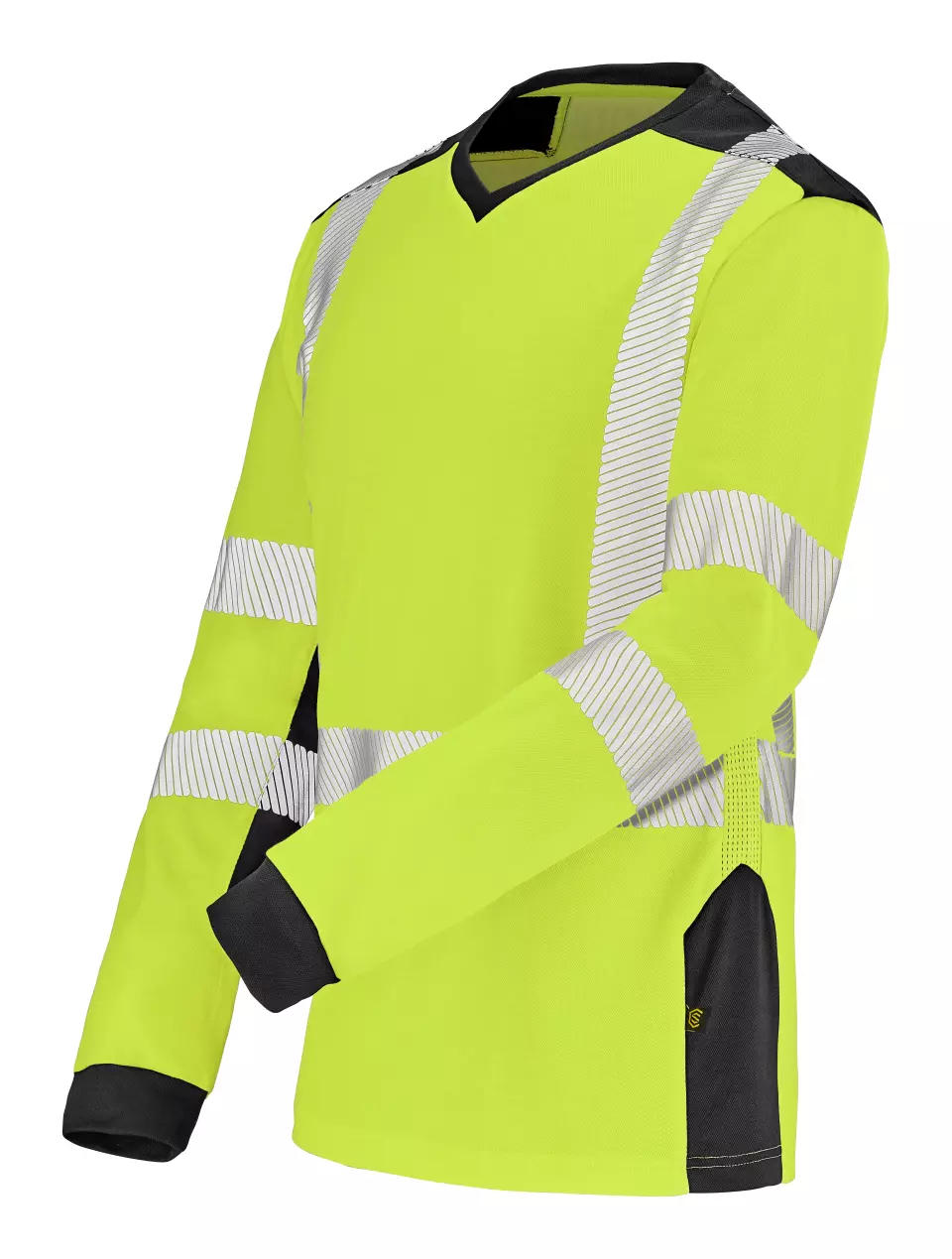 Cepovett 9T85PI-VHC-HGQ, Baranni Warnschutz Shirt, Fluo Gelb/Schwarz, image 1, gallery thumbnail