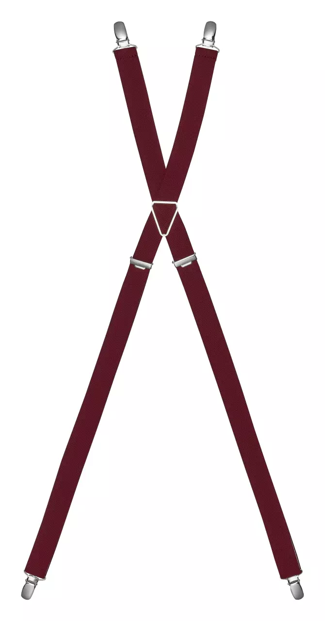 LaFont T594-BT, Parmentier Adjustable Braces, Burgundy, image 1, gallery thumbnail