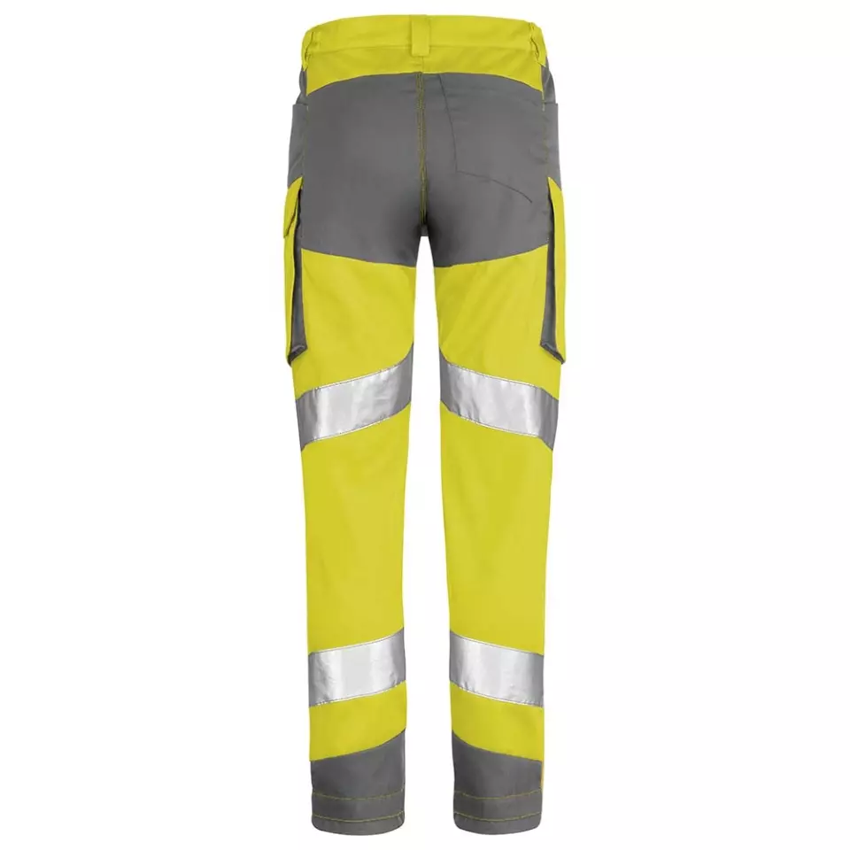 LaFont 1HVN3PI-YWZ-GON, Iris Pi Warnschutz Arbeitshose, Fluogelb/Mineralgrau, image 2, gallery thumbnail