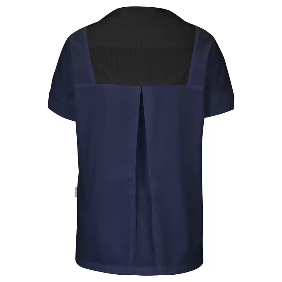 LaFont 2PASIPI-DTC-GDQ, Passion Chef's Jacket, Navy Blue/Black, image 2, gallery thumbnail