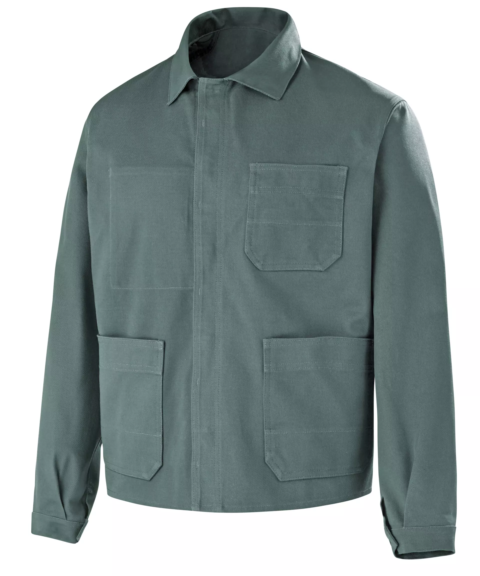 Cepovett 91279063-VDD-HEO, Essentiels Club Collar Jacket, Green
