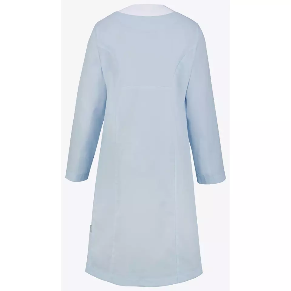 LaFont 8RELPC-SUJ-GDJ, Relax Lab Coat, Sky Blue/White, image 2, gallery thumbnail