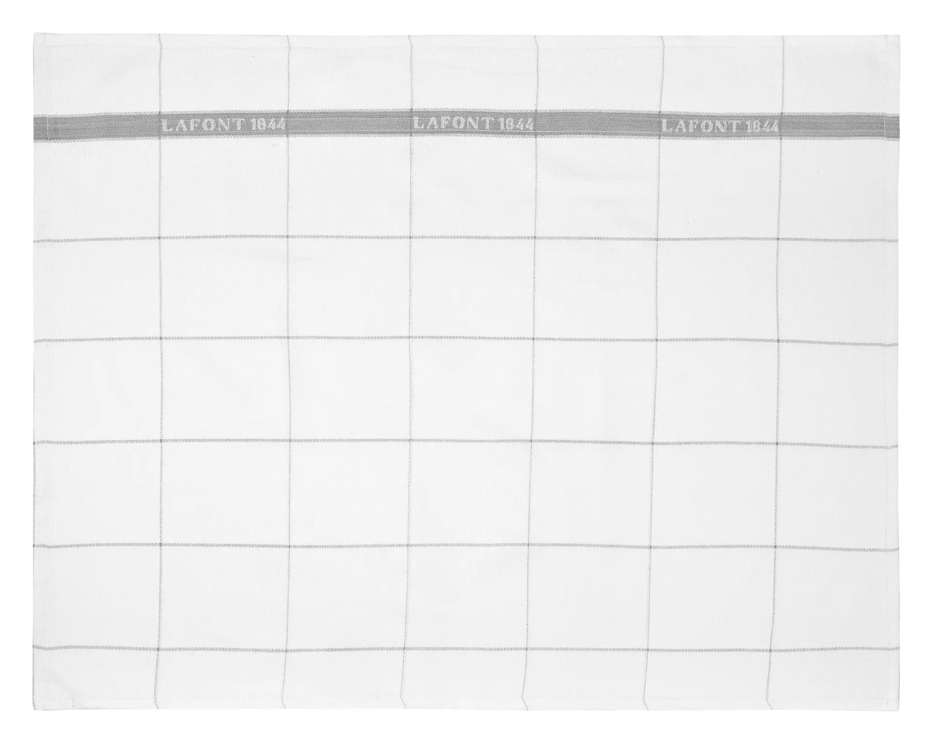 LaFont 9TRM-WU, Tiramisu Fabric Cloth, 60 x 80 cm, White/Grey, image 1