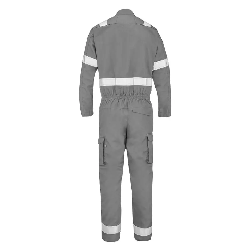 Cepovett 9J833004-LFZ-HUN, Ouka Hi-Vis Coverall, Steel Grey, image 2, gallery thumbnail