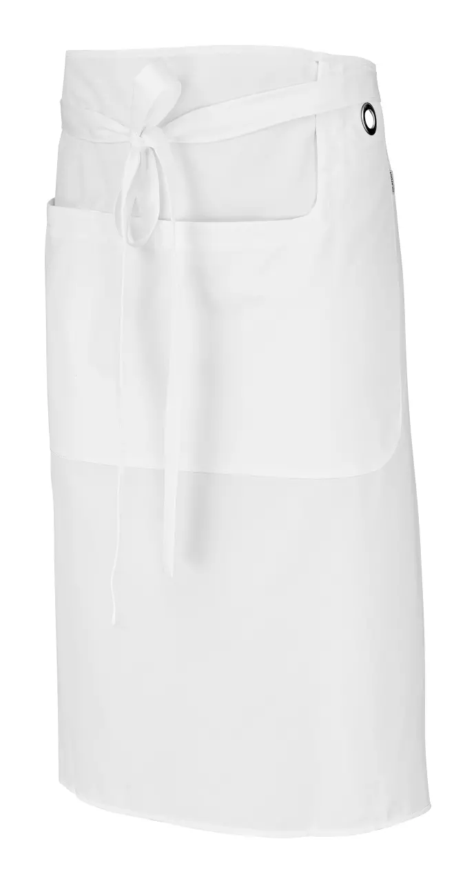 LaFont 9PRKCP-WS, Paprika Apron with Divided Pocket, 75 x 100 cm, White, image 1, gallery thumbnail
