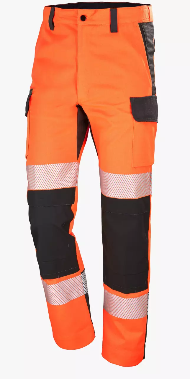 Cepovett 9B308795-XVR-HSC, Fluo Advanced Warnschutz Arbeitshose, Orange Fluo/Anthrazit, image 1, gallery thumbnail
