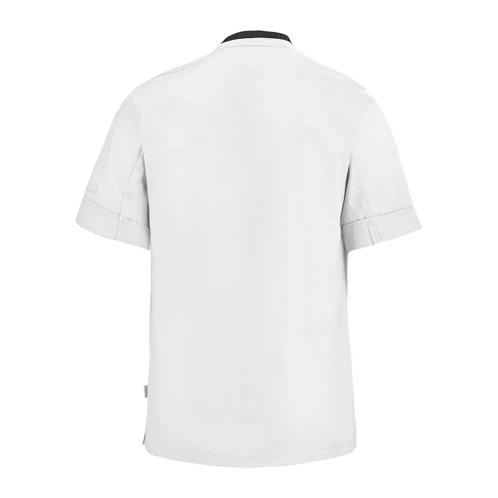 LaFont 2PARCP-ZIC-GWQ, Parsley Men's Chef's Jacket, White/Black, image 2