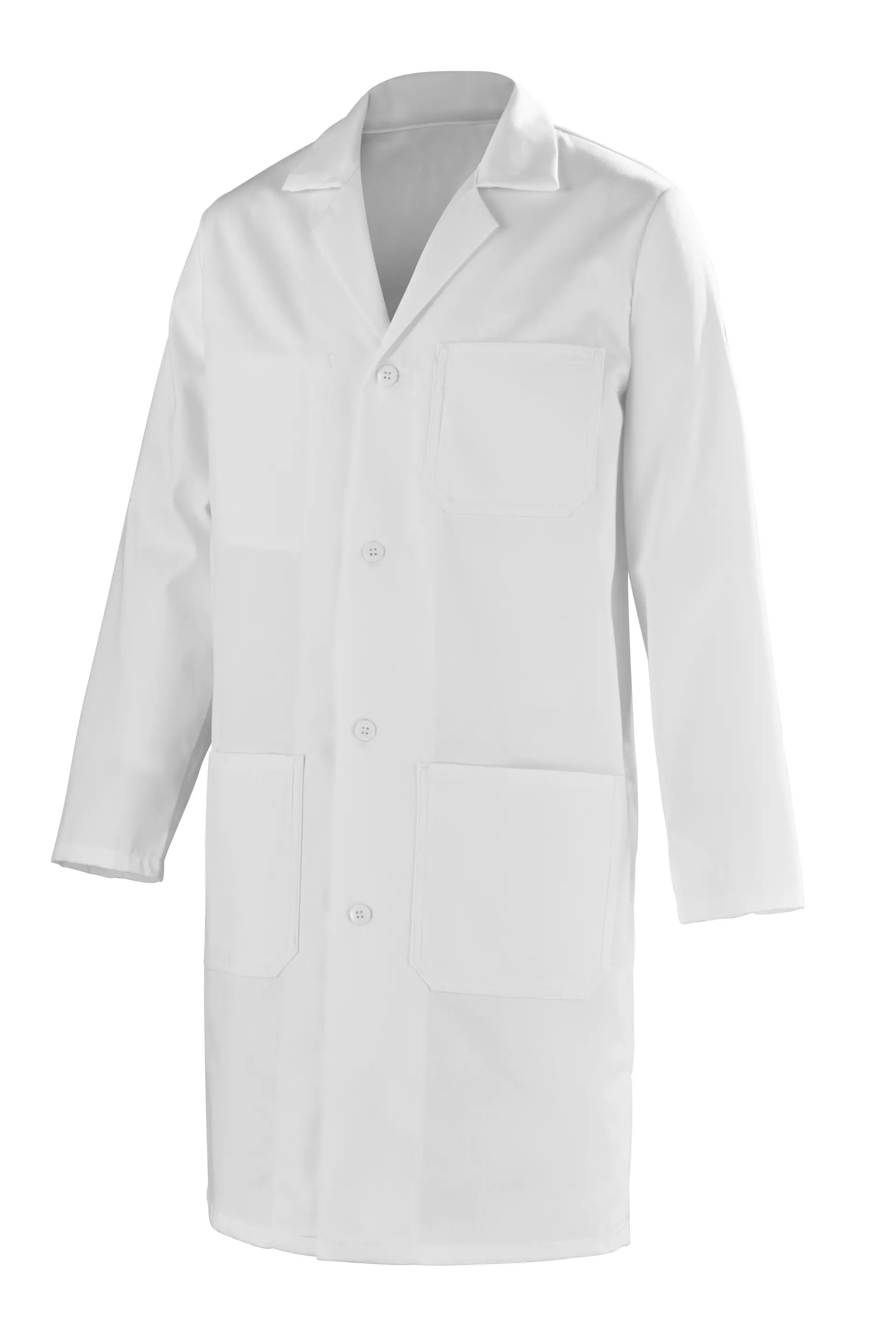 Cepovett 95279060-ZQD-HNR, Essentiels Notched Collar Lab Coat, White, image 1