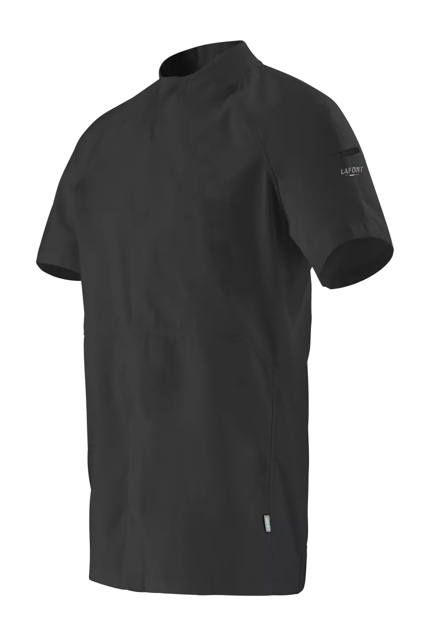LaFont 2NCN-LUC-GSQ, Incandescence Chef Jacket, Black, image 1, gallery thumbnail