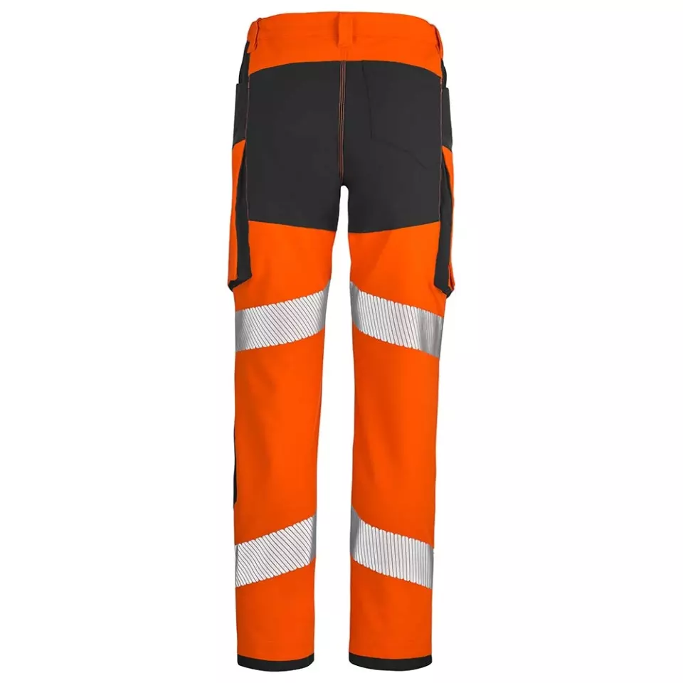 LaFont 1FLST3PI-XIC-GOQ, Star Pi Warnschutz Arbeitshose, Orange Fluo/Schwarz, image 2, gallery thumbnail
