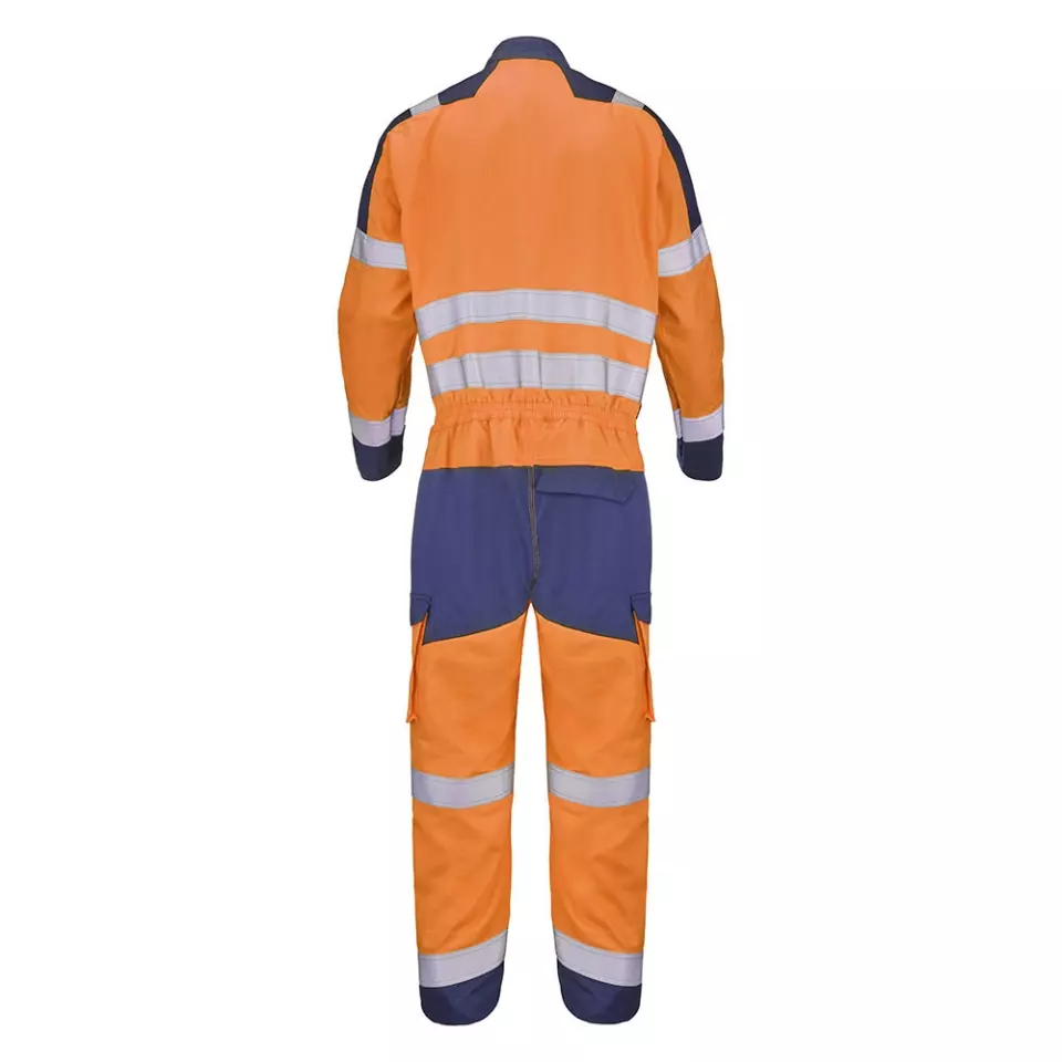 Cepovett 9J728505-XGZ-HYN, Condor Warnschutz Overall, Orange Fluo/Marineblau, image 2, gallery thumbnail