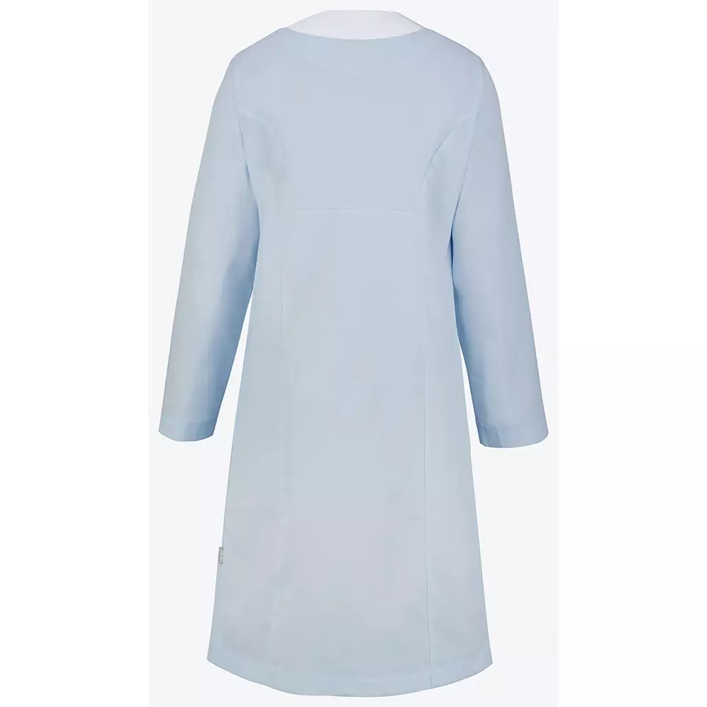 LaFont 8RELPC-SUJ-GDJ, Relax Lab Coat, Sky Blue/White, image 2