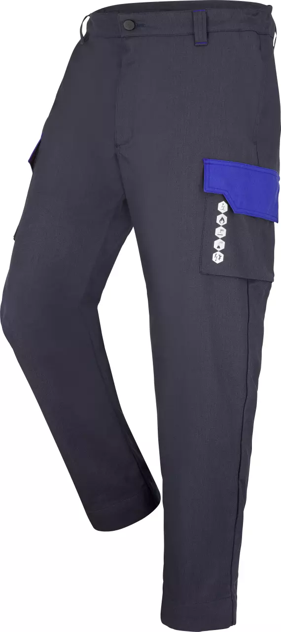 Cepovett 90763106-EXF-HJN, Flash Tech Work Trousers, Dark Blue/Royal Blue, image 1, gallery thumbnail