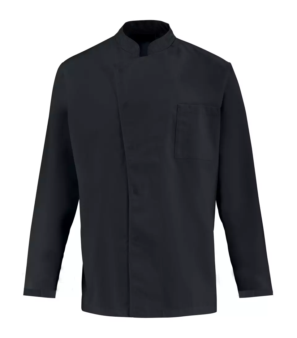 LaFont 2CBSPI-LUC-GQQ, Cabus Chef Jacket, Black, image 1, gallery thumbnail