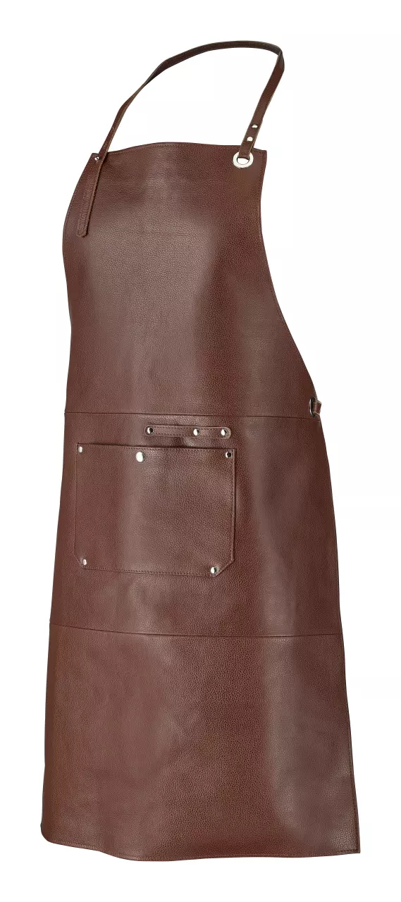LaFont 9CRM-BN, Corium Läderförkläde, 87 x 56 cm, brun, image 1, gallery thumbnail
