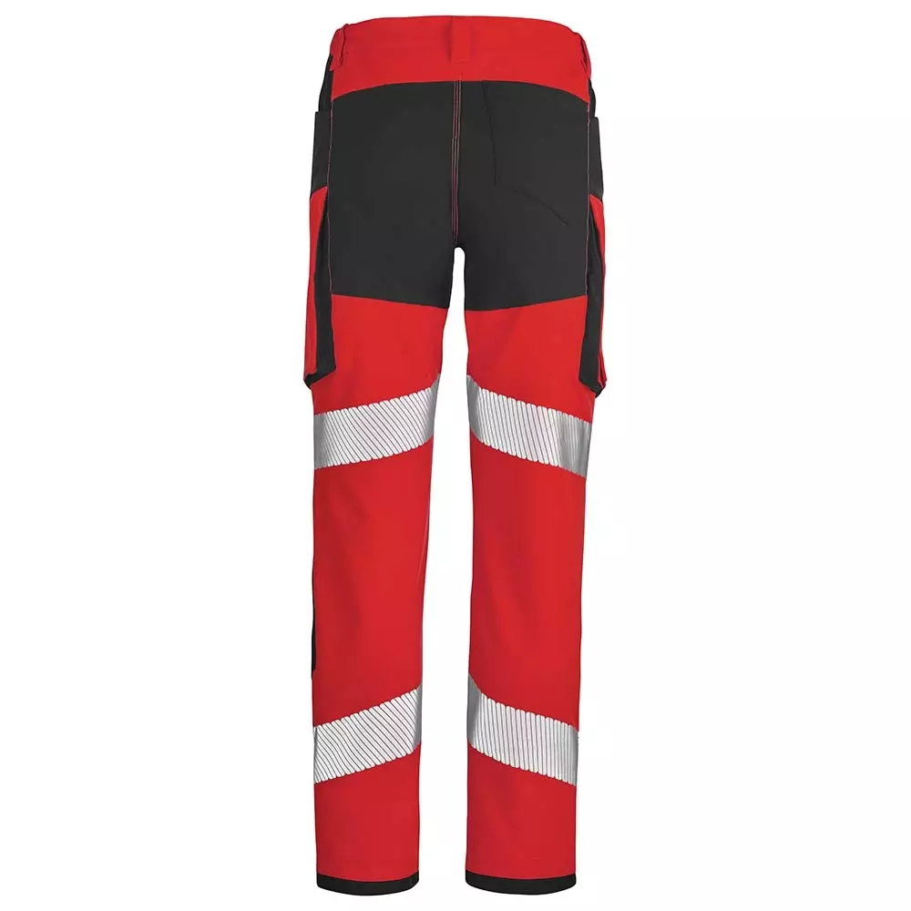 LaFont 1FLST3PI-YCC-GHQ, Star Pi Warnschutz Arbeitshose, Fluo Rot/Schwarz, image 2