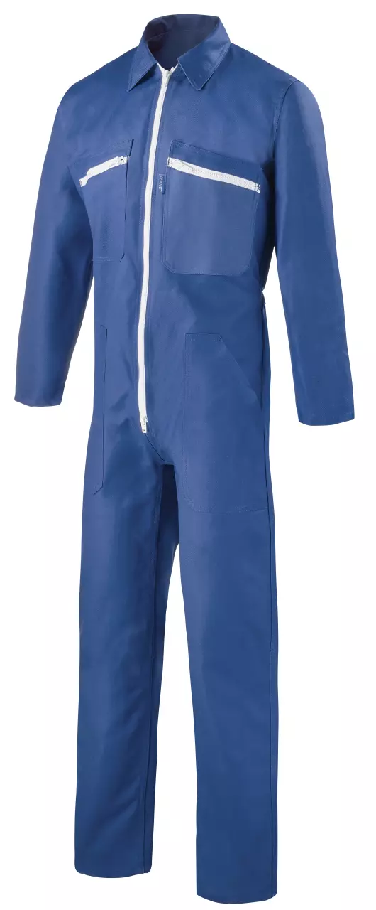 Cepovett 94019034-KYZ-HNN, Essentiels Revere Collar Coverall, Blue, image 1, gallery thumbnail