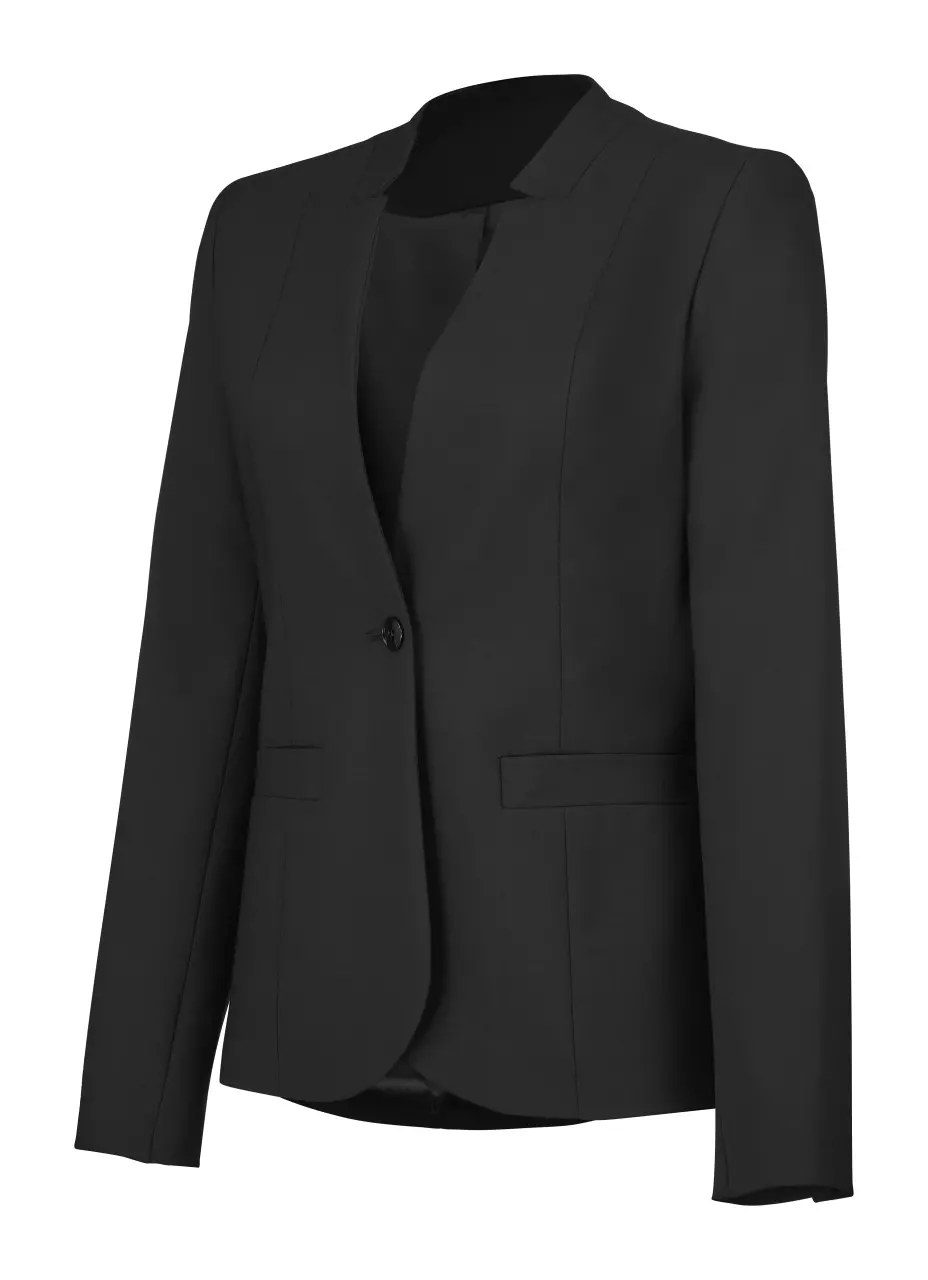 LaFont FOD18777-LUC-GQQ, Varenne Langarm Damenblazer, Schwarz, image 1, gallery thumbnail