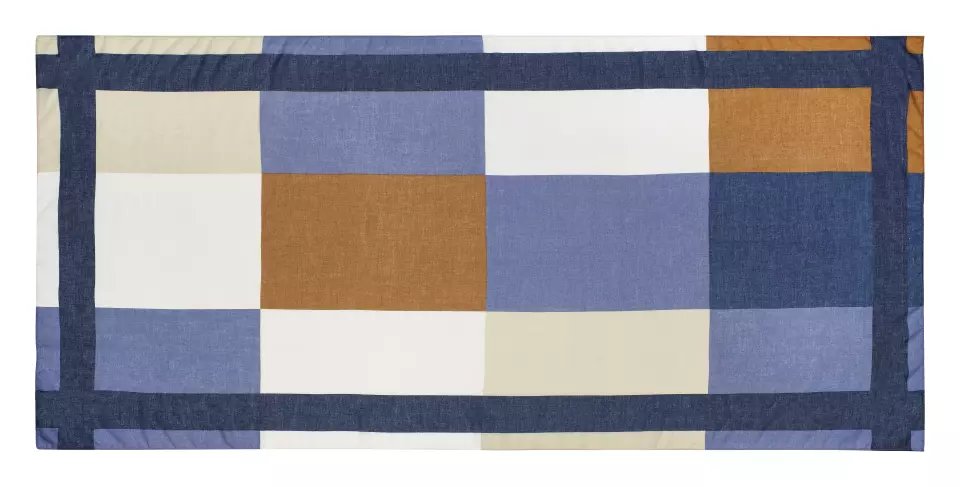 LaFont 9MBL-CT, Mabillon Silky Touch, 190 x 90 cm, Khaki Checkered, image 1, gallery thumbnail
