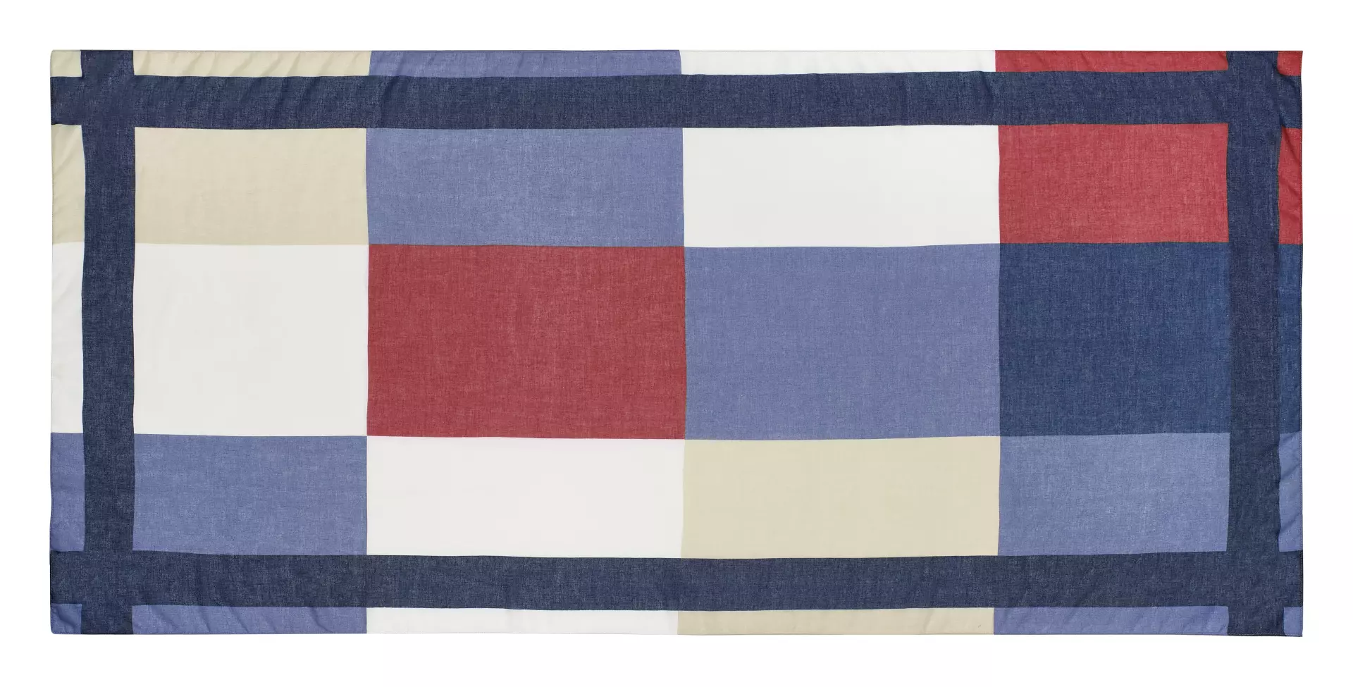 LaFont 9MBL-RT, Mabillon Silky Touch, 190 x 90 cm, Red Checkered, image 1