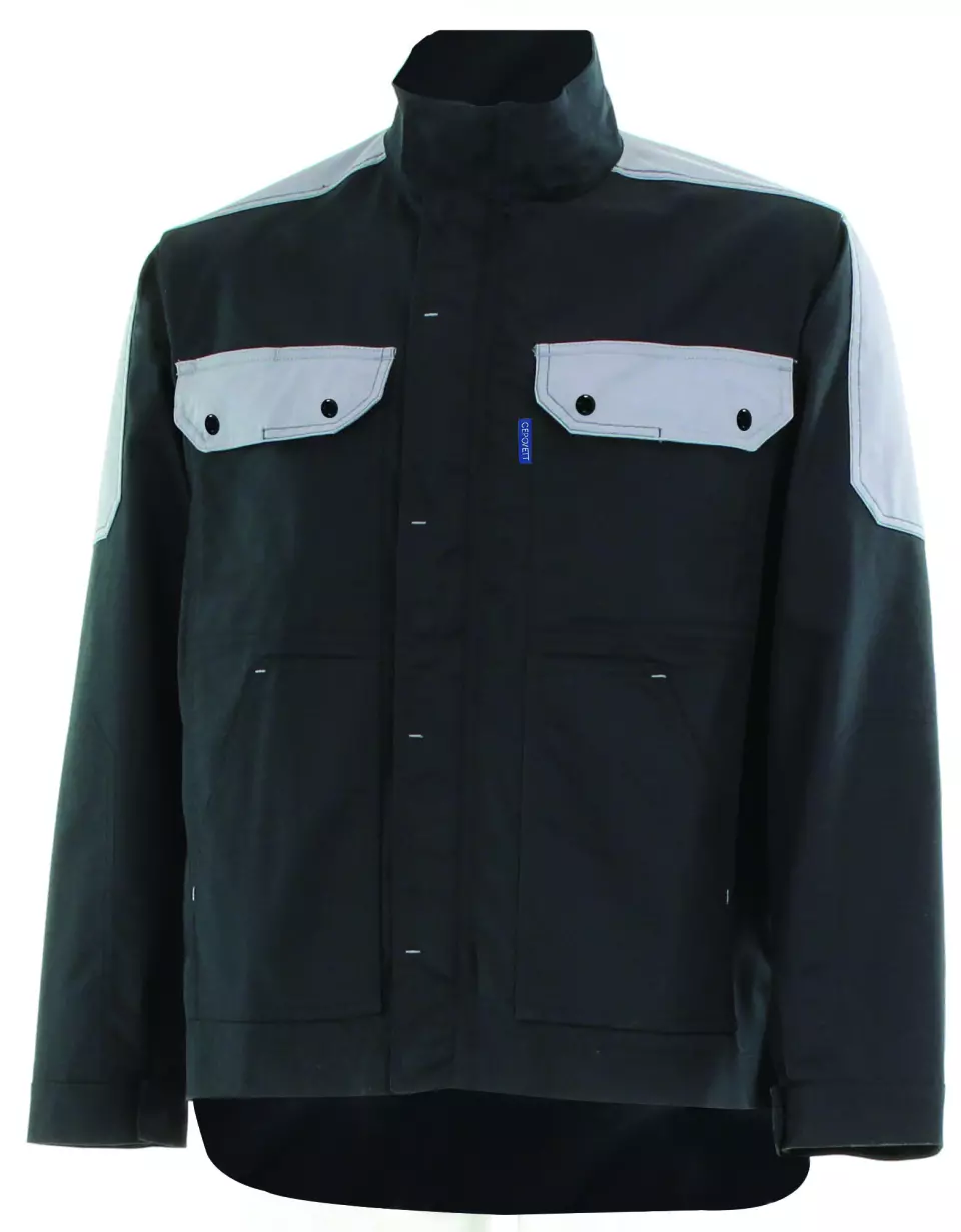 Cepovett 92698053-LEZ-HQN, Kargo Pro Light Stand-up Collar Jacket, Black/Graphite Grey, image 1, gallery thumbnail