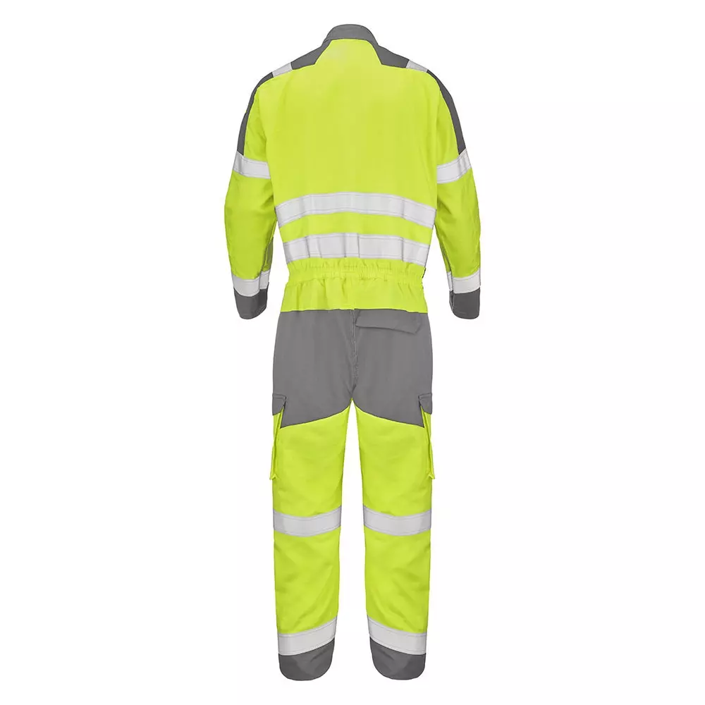 Cepovett 9J728496-VSZ-HWN, Paniri Hi-Vis Coverall, Fluo Yellow/Steel Grey, image 2